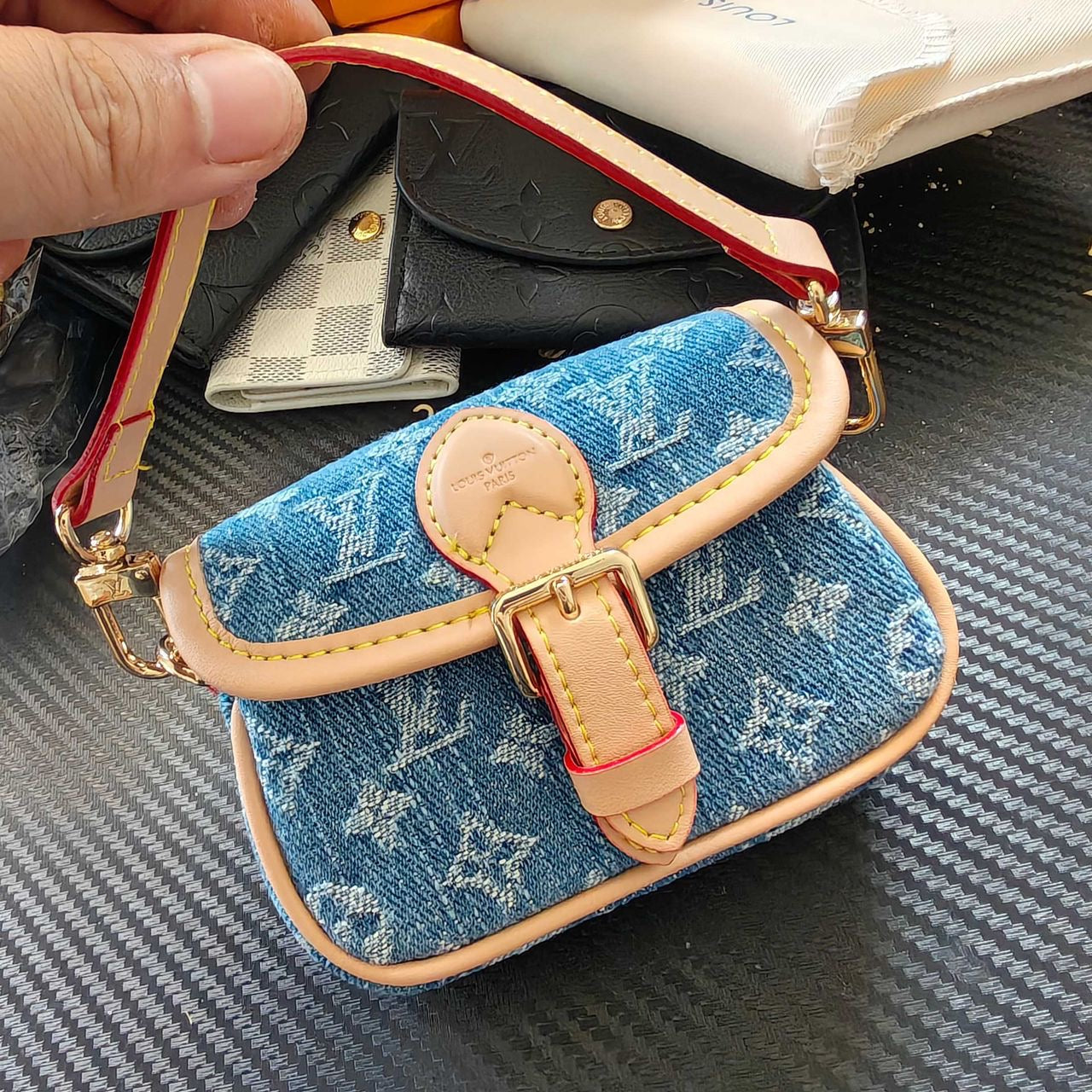 Miss Jane mini lipstick bag.