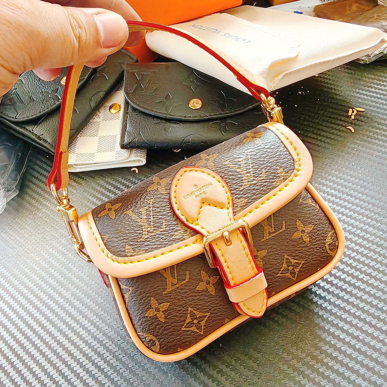Miss Jane mini lipstick bag.