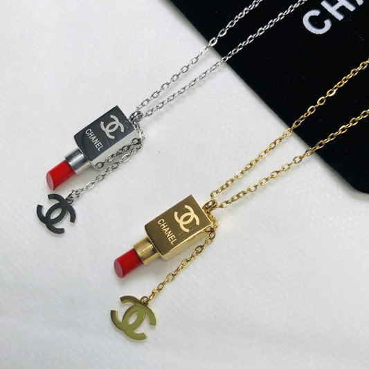 LIPSTICK Necklace: Item(F# A1102).