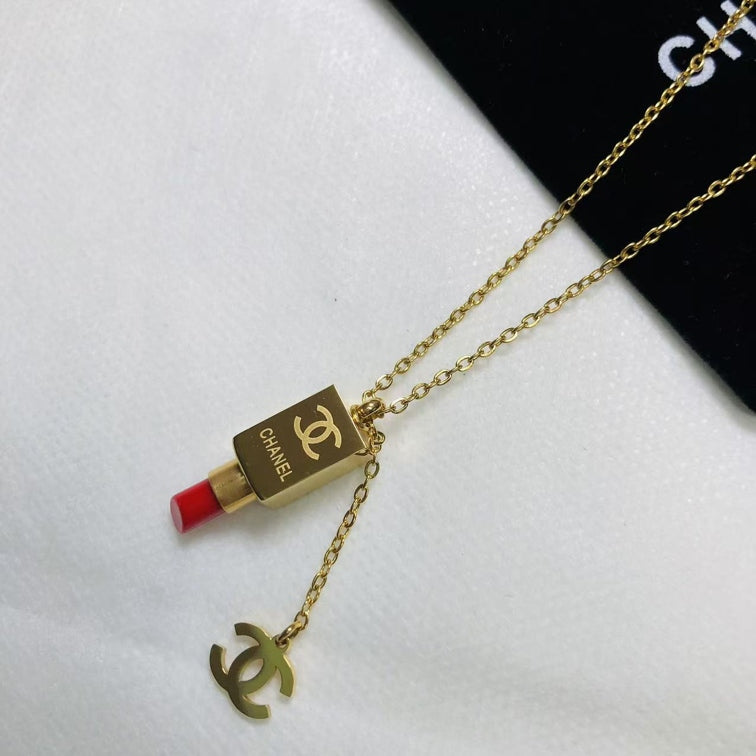 LIPSTICK Necklace: Item(F# A1102).