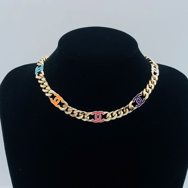 CAVII Multicolor Necklace Item(F# Y218960).